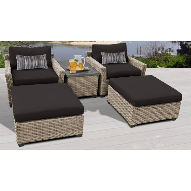 Sol 72 Outdoor™ Rochford 4 Person Outdoor Seating Group with Cushions